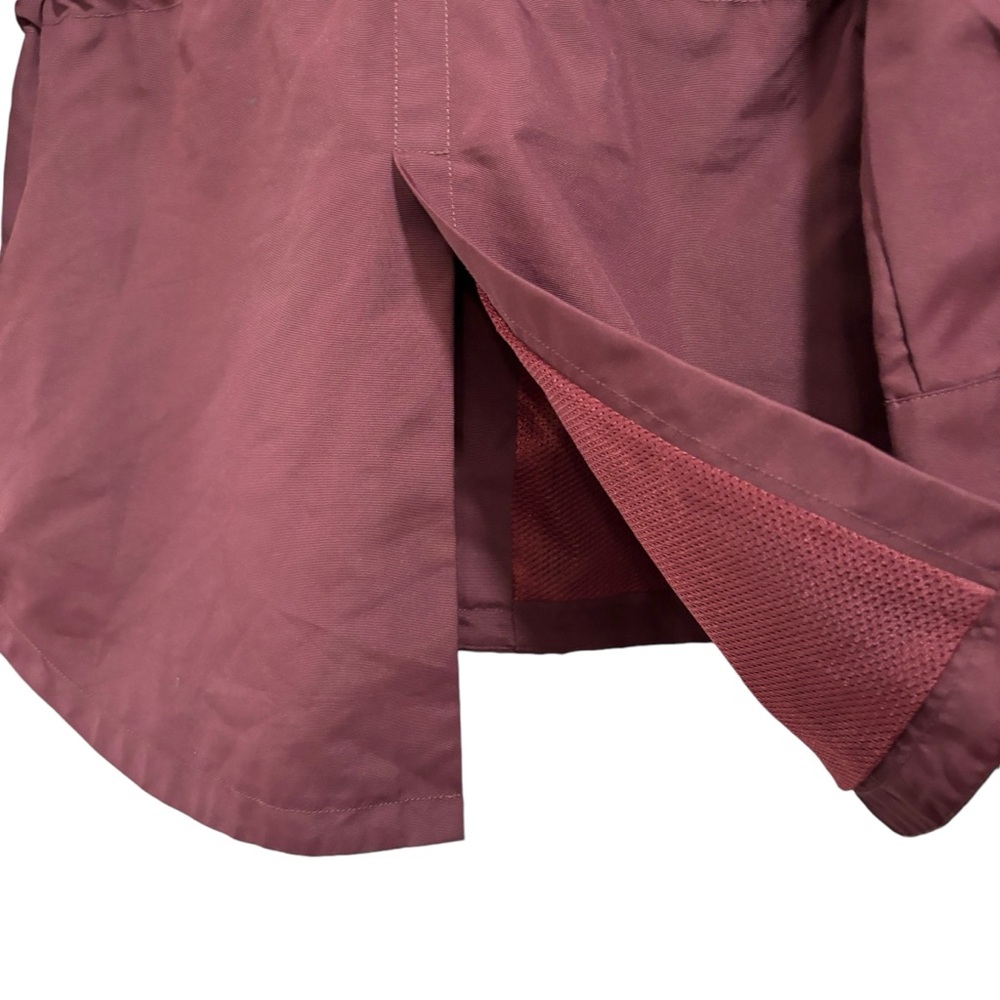 O’Neill Gayle Burgundy Windbreaker Hooded Zip Up Spring Jacket Women's Size XS - Picture 14 of 15